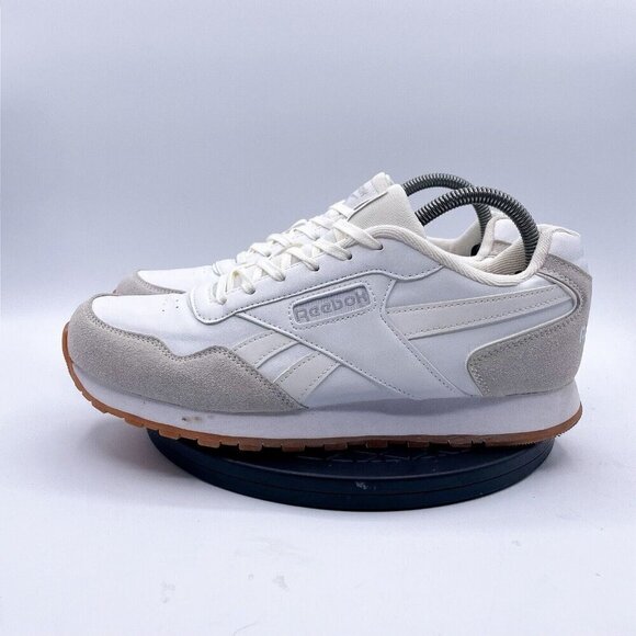 Reebok Womens Classic Harman Run AR30115 White Running Shoes Sneakers Size 10 - Picture 3 of 10